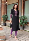 Salonee Vol 9 By Wooglee Rayon Daily Wear Kurtis Wholesale Online

